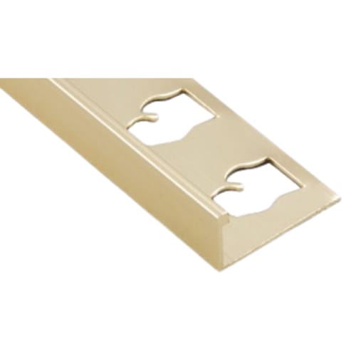 GLM-BG80 - L Channel - 5/16 Inch - 8ft - Bright Gold Finish